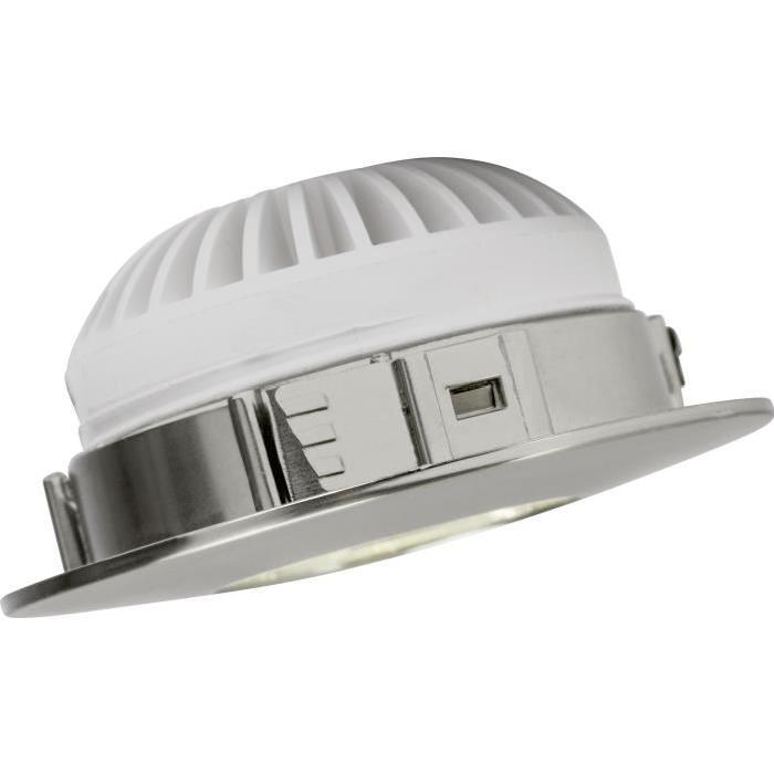 BRILLIANT Spot encastré fixe Nodus led ip44 - 4 W - 4000k