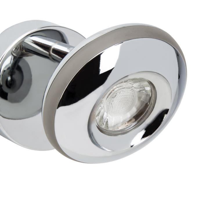 Applique spot LED a 1 lumiere More 5W chrome