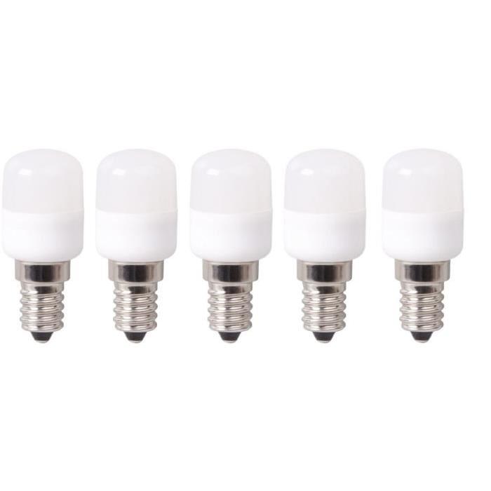 XQ-LITE Lot de 5 ampoules LED E14 mini 2,5W équivalence 20W