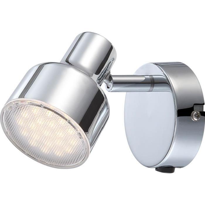 Spot LED chrome 10x8x11,5cm