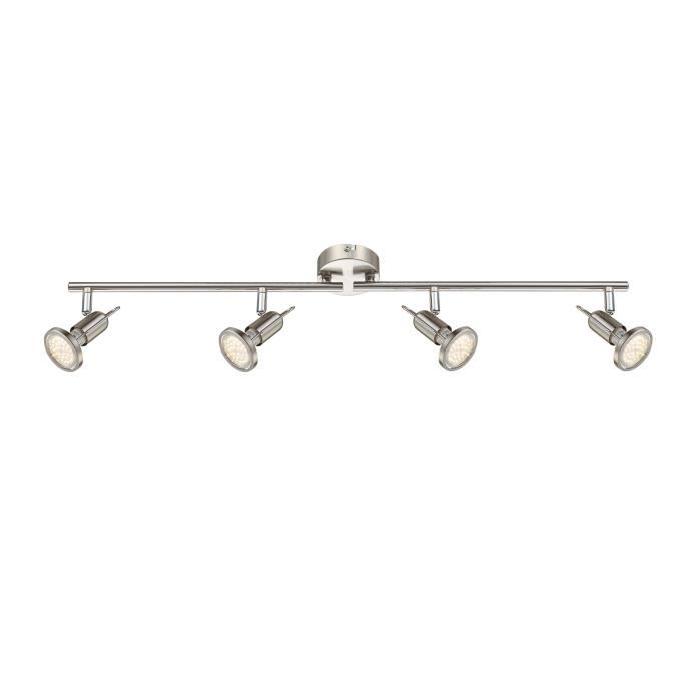 Spot LED en nickel mat 13x8x70cm