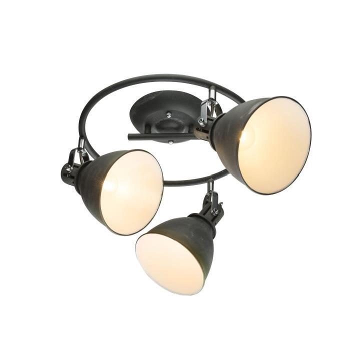 GLOBO LIGHTING Spot gris - Ř 610 mm x H 210 mm