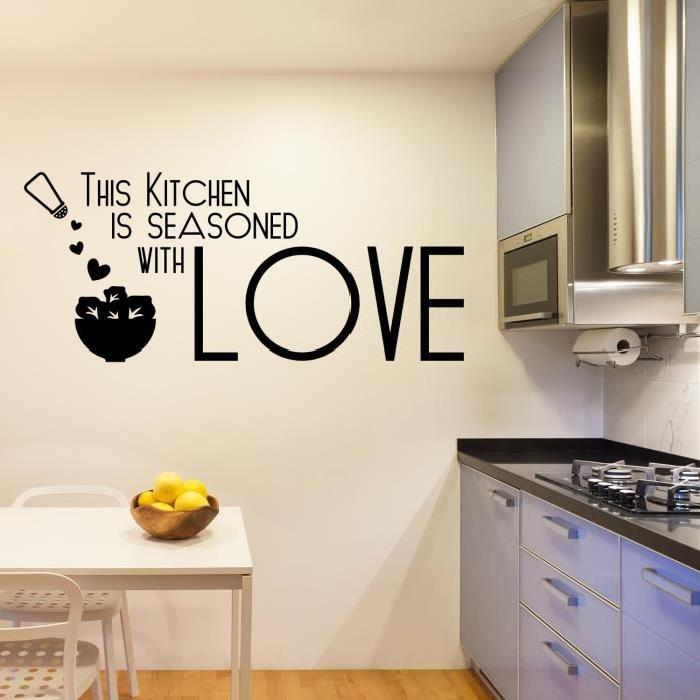 Stickers adhésif mural This Kitchen - 93x40cm