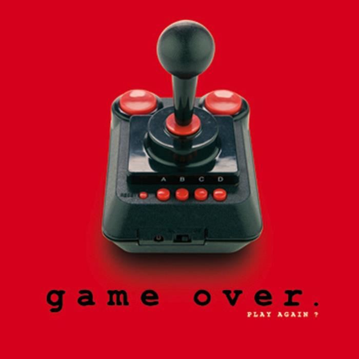 Affiche papier -  Game over  - Braun Studio  -  30x30 cm