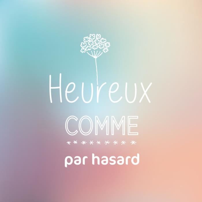 Affiche papier -  Heureux comme par hasard   - Braun Studio  -  30x30 cm