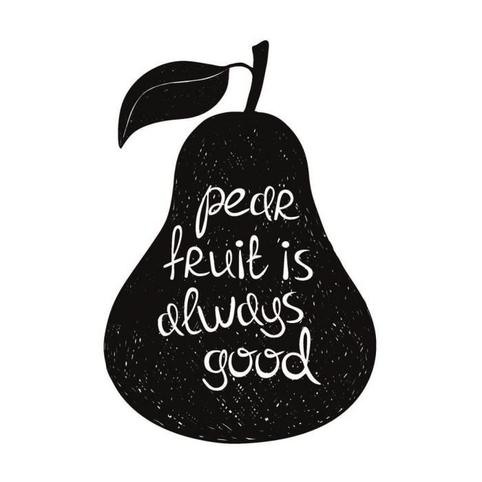 Affiche papier -  Fruit Pear  - Braun Studio  -  30x30 cm