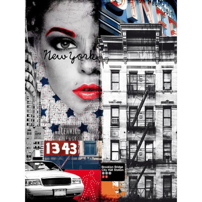 Affiche papier -  Fashion City   - Braun Studio  -  60x80 cm