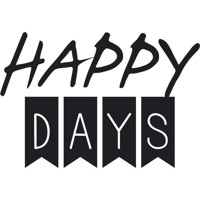 Affiche papier -  Happy Days  - Braun Studio  -  24x30 cm