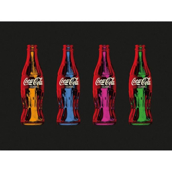 Affiche papier -  Coca-Cola PopArt - Coca Cola Archives  -  60x80 cm