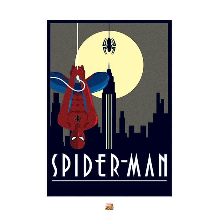 Affiche papier - Man Hanging)   - Marvel Deco -  60x80 cm