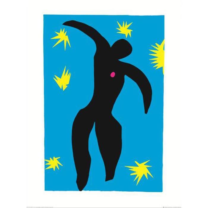 Affiche papier -  Jazz : Icarus 1943   - Matisse  -  60x80 cm