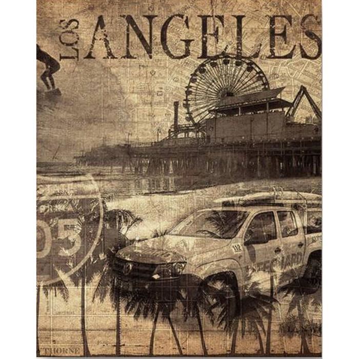 Affiche papier - Los Angeles  -  40x50 cm