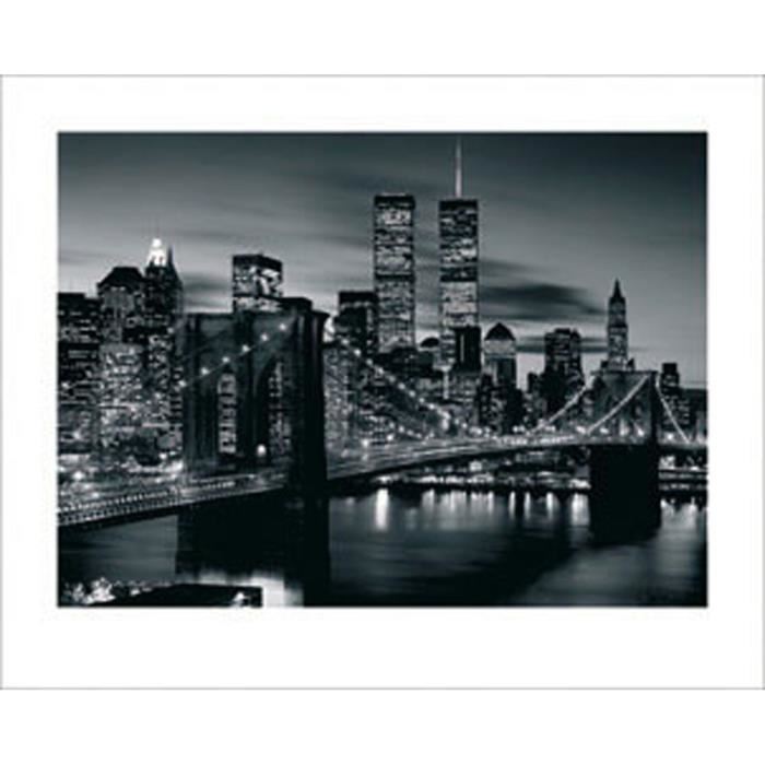 Affiche papier -  Brooklyn Bridge  - Photography Collection  -  24x30 cm