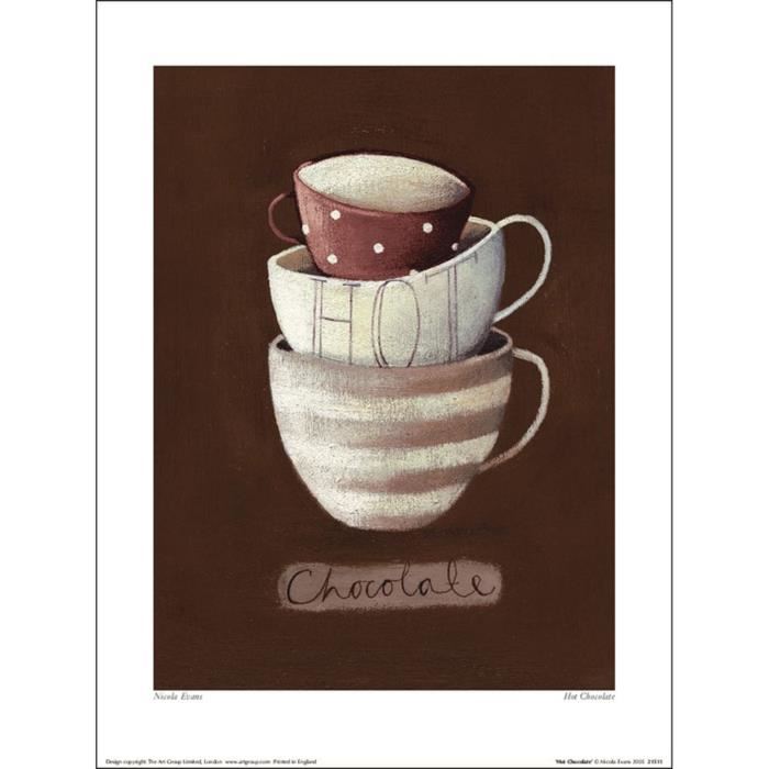 Affiche papier - Nicola Evans (Hot Chocolate)   -  30x40 cm