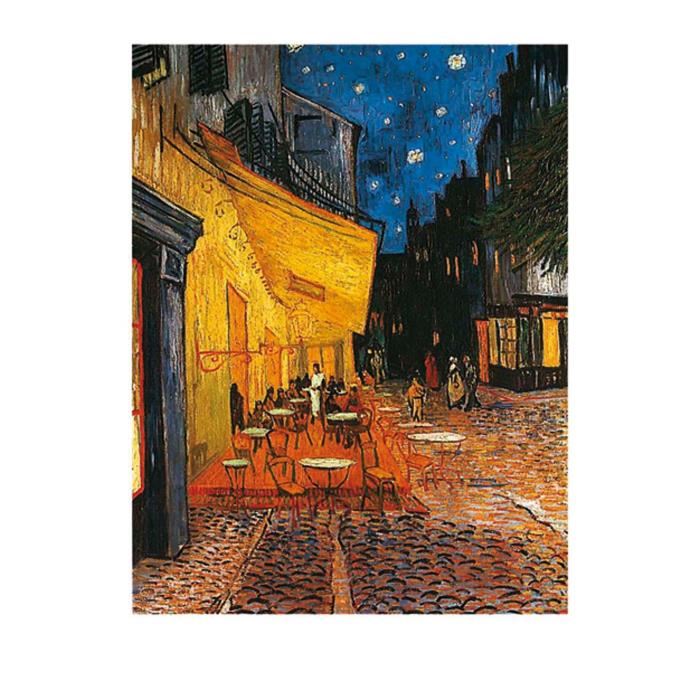 Affiche papier -  Terrasse de Café  - Van Gogh  - 40x50 cm