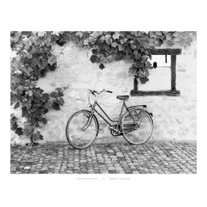 Affiche papier -  La Bicyclette, Turckheim  - Nagler  - 40x50 cm