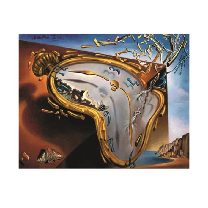 Affiche papier -  Montre Molle  - Dali  - 40x50 cm