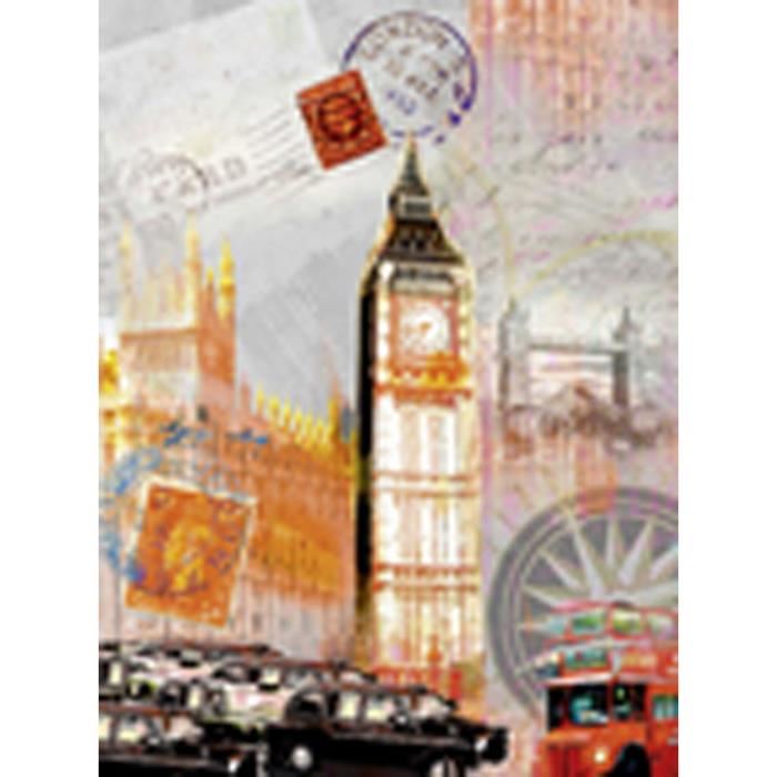 Affiche papier -  London Vintage  - Jules  - 40x50 cm