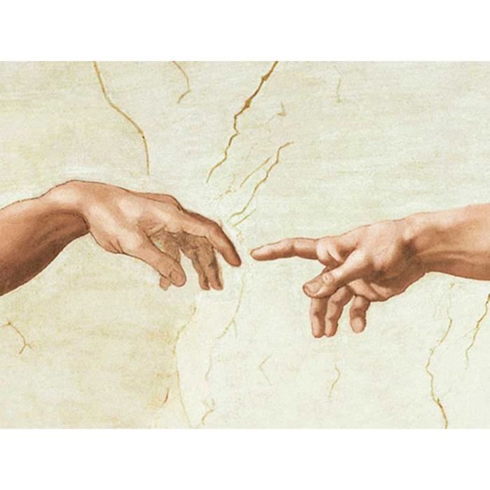 Affiche papier -  Michelangelo The Creation  - Martin  - 60x80 cm