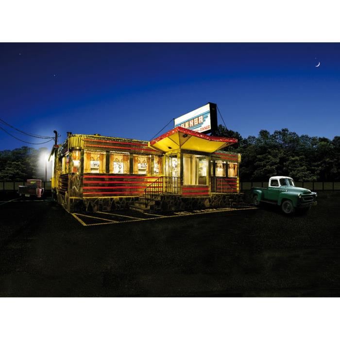 Affiche papier -  Route 22 Diner  - Mcloughlin  - 60x80 cm