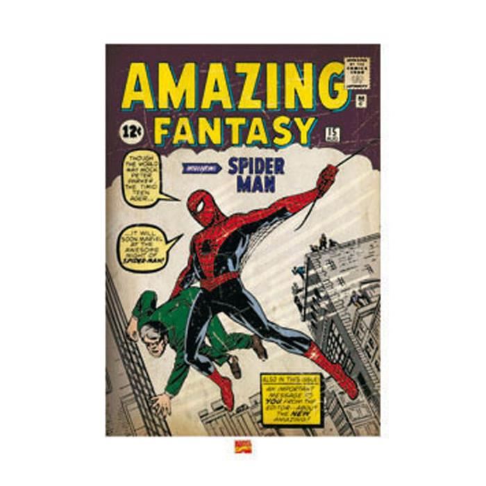 Affiche papier -  Spider Man 1st Appearance  - Anonyme  -  60x80 cm