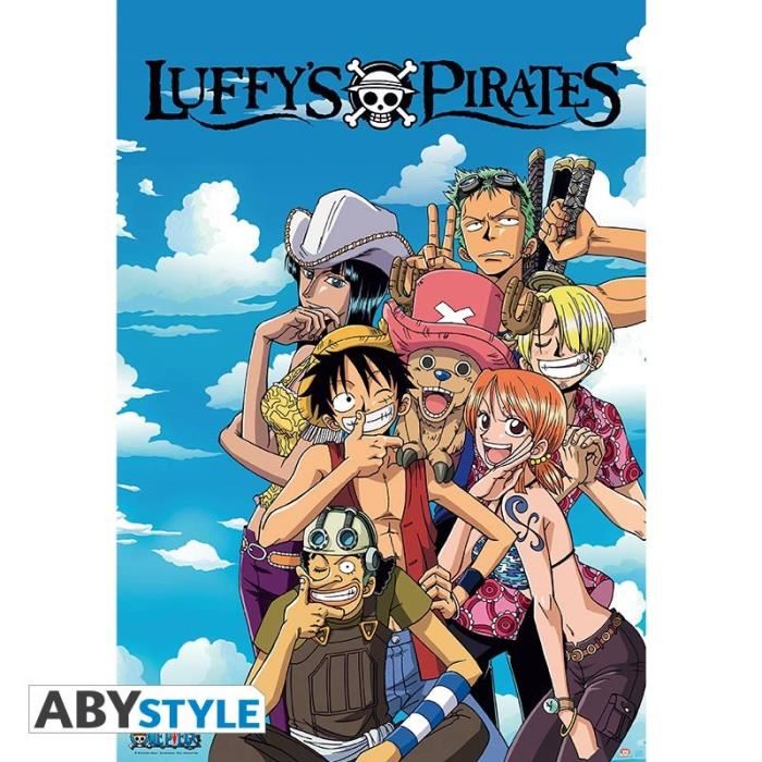 Poster One Piece - Luffy's Pirates - 98 x 68 cm