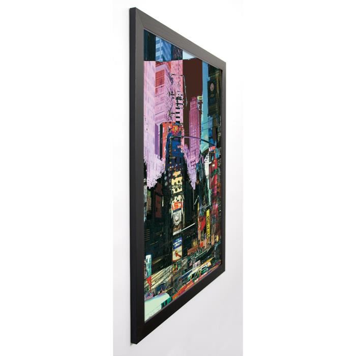 BOUTEILLER CÉDRIC Image encadrée Broadway 57x77 cm Multicolore