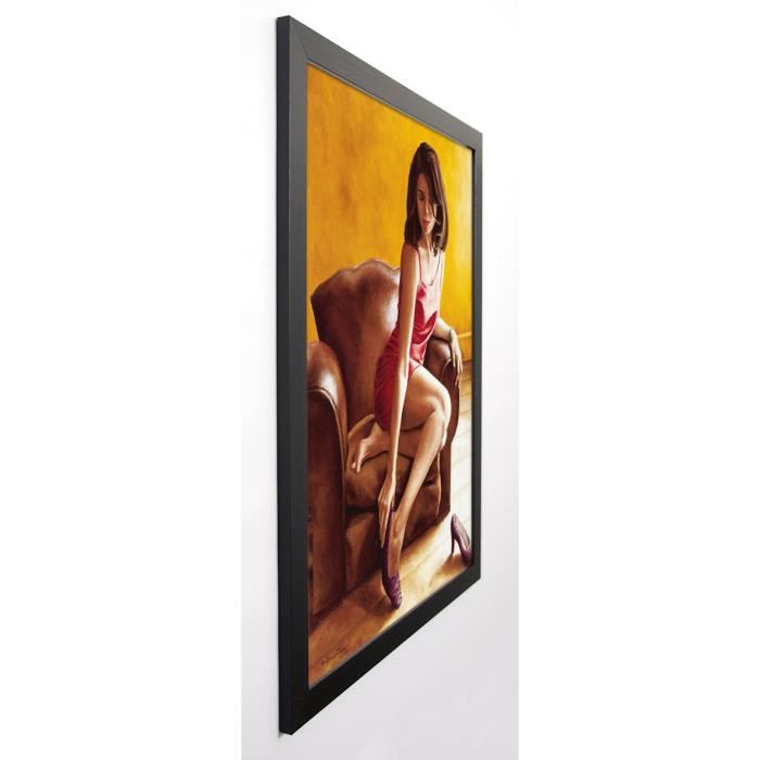 BOUVATTIER ANNICK Image encadrée L'astragale 57x77 cm Marron