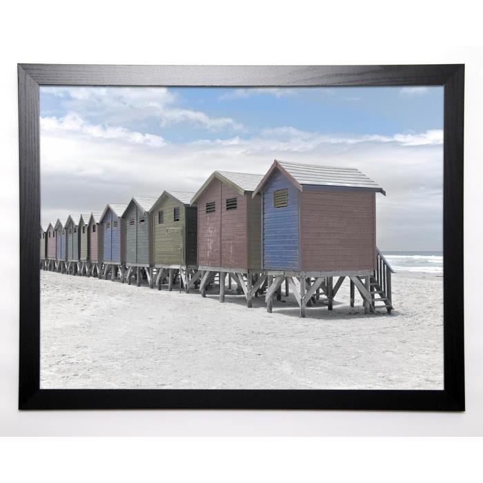 BRAUN STUDIO Image encadrée Plage 2 57x77 cm Multicolore