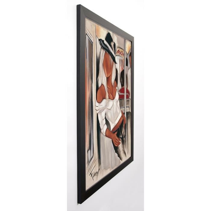 FAREL PIERRE Image encadrée Metro ballade 57x77 cm Beige