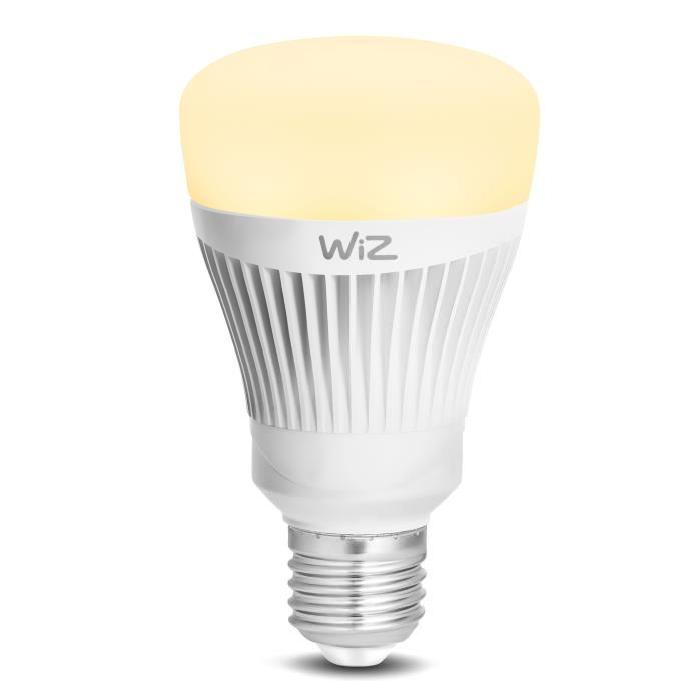 WIZ SMART Ampoule LED connectée E27 11,5W équivalent a 60 W blanc chaud a blanc froid