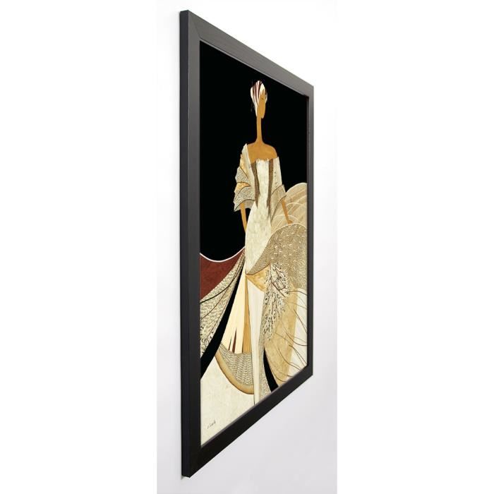 LoeSCH ELISABETH Image encadrée Clarisse 67x87 cm Beige