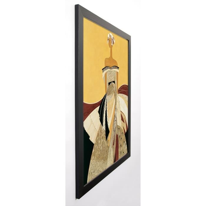 LoeSCH ELISABETH Image encadrée Léa 67x87 cm Jaune