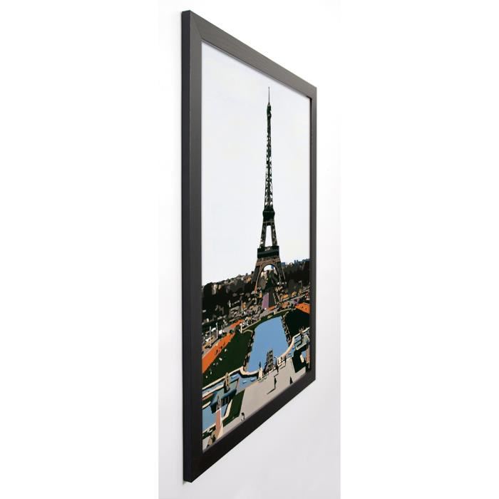 MANZO GIOVANNI Image encadrée La Tour 57x77 cm Multicolore