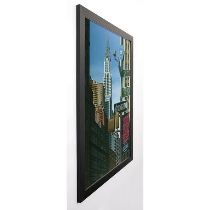 PEYRET ERIC Image encadrée Chrysler from 2nd Avenue 57x77 cm Multicolore