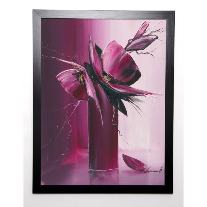 TRAMONI OLIVIER Image encadrée Envol 57x77 cm Rose