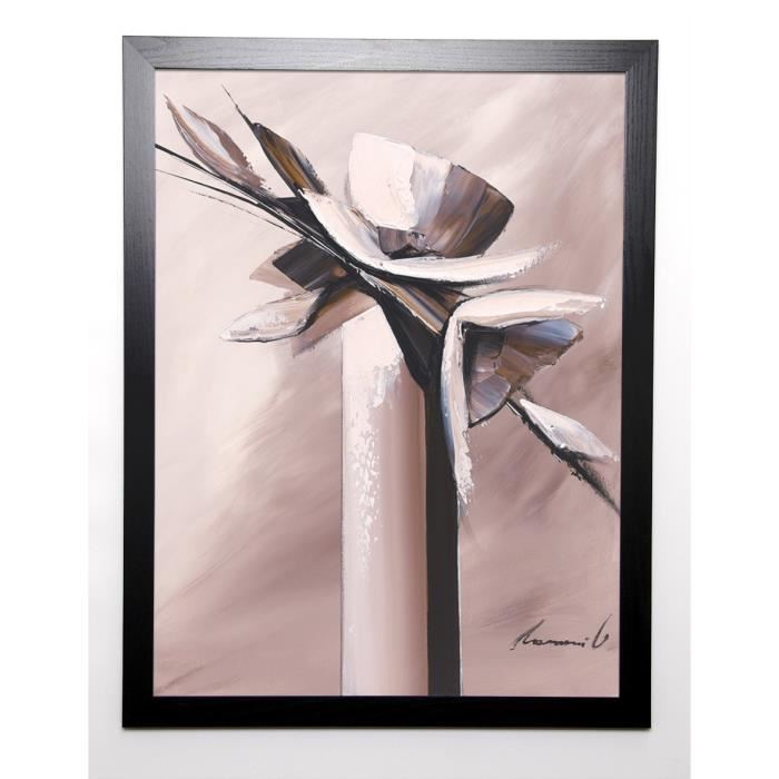 TRAMONI OLIVIER Image encadrée Harmonie en gris II 57x77 cm Beige