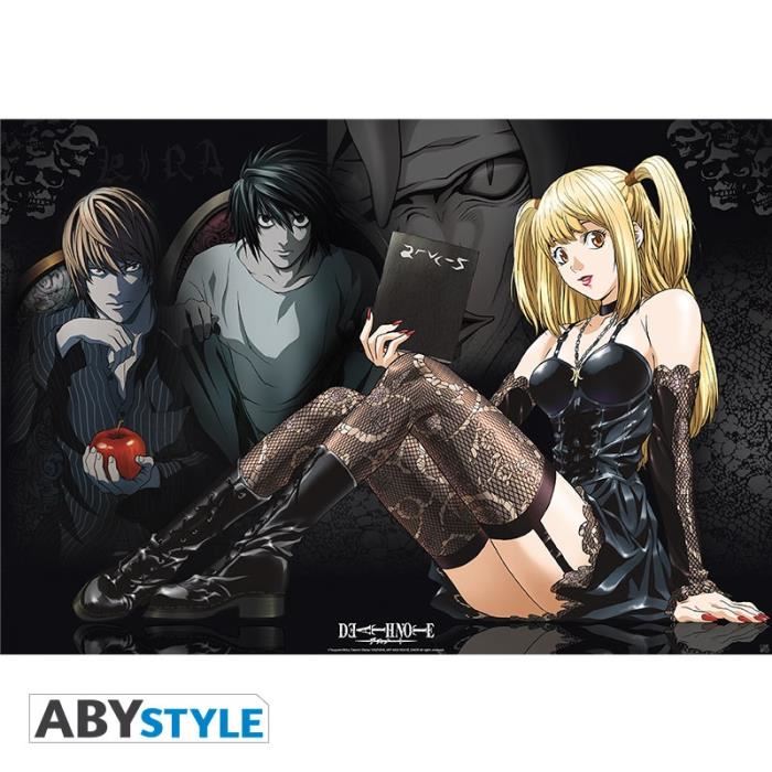 Poster Death Note - Misa, L & Light - 98 x 68 cm