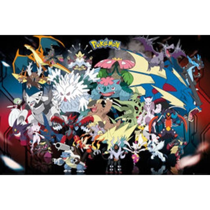 Poster Pokemon Mega