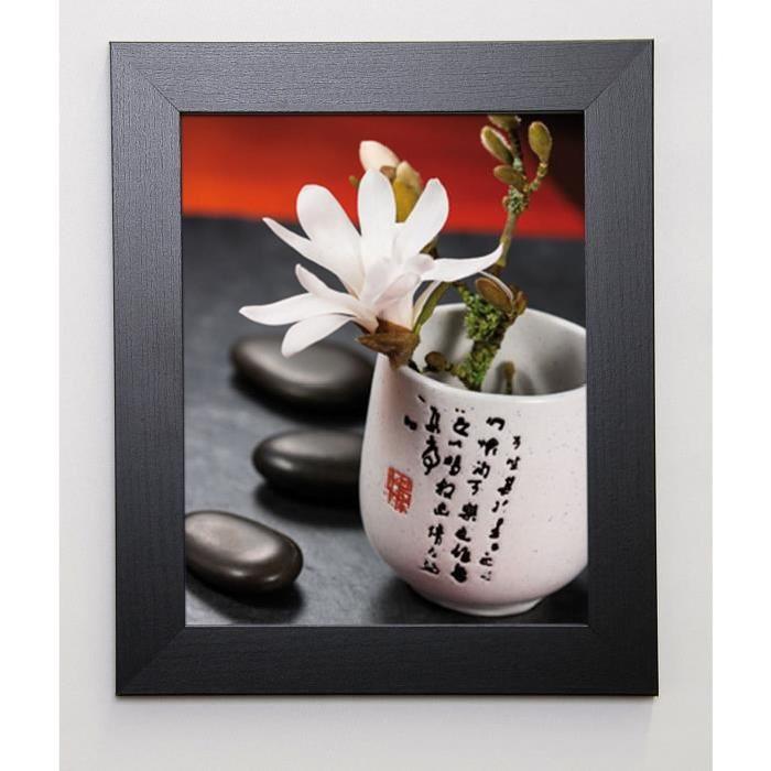 BEYLER CATHERINE Image encadrée Composition Zen : Magnolia Stellata 2 31x37 cm Multicolore