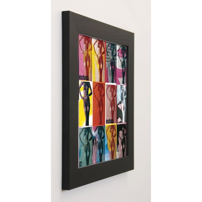 RAYNAL PAUL Image encadrée Eclats II 37x37 cm Multicolore