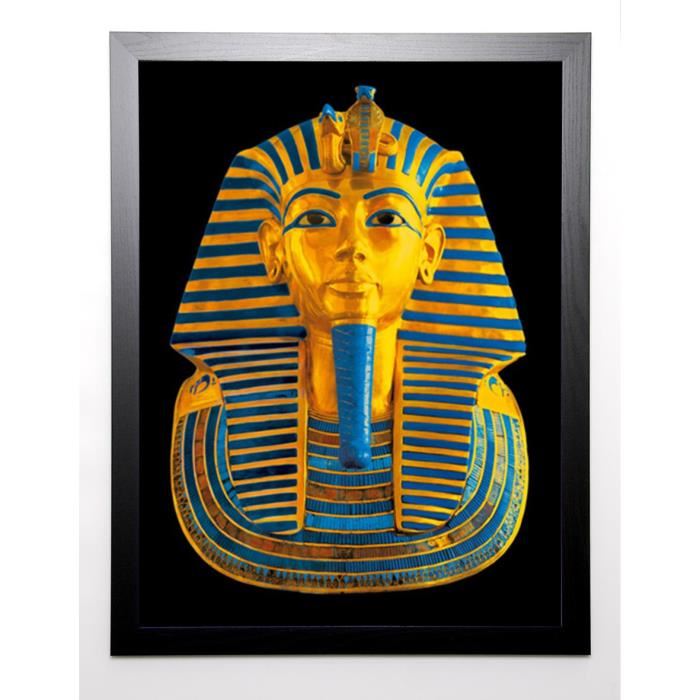 18TH DYNASTY Image encadrée Tutenkhamun 67x87 cm Multicolore