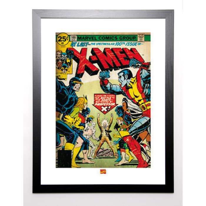 ANONYME Image encadrée X Men (100th Issue) Multicolore