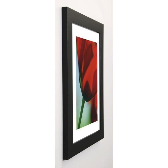 AYRAULT MARC Image encadrée Tulipe 4 - 37x47 cm - Rouge