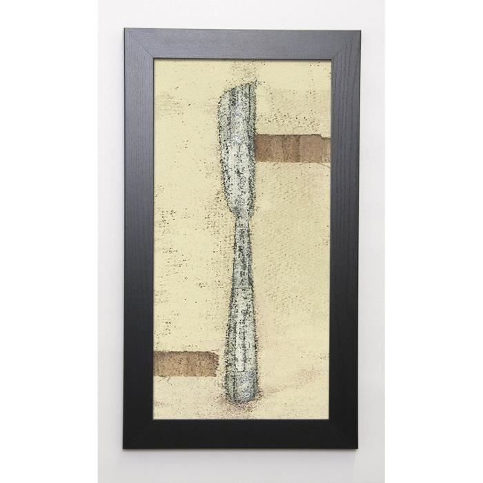 BENNETT Image encadrée Knife 29,7x57 cm Beige