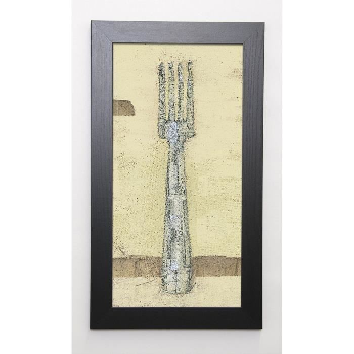 BENNETT Image encadrée Fork 29,7x57 cm Beige