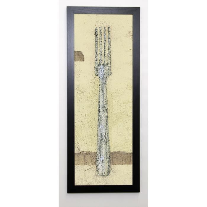 BENNETT Image encadrée Fork 40x102 cm Beige