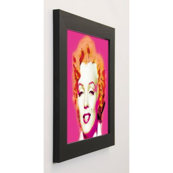 BOULTER Image encadrée Marilyn in Pink 37x37 cm Rose