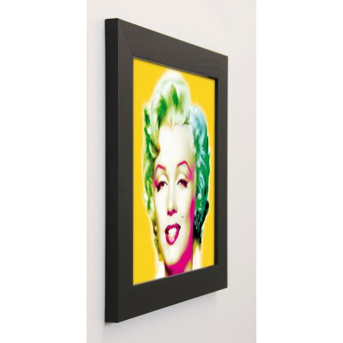 BOULTER Image encadrée Marilyn in Yellow 37x37 cm Jaune