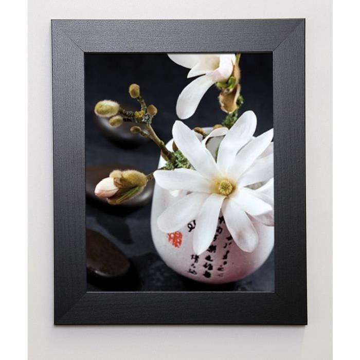 BEYLER CATHERINE Image encadrée Composition Zen : Magnolia Stellata 1 31x37 cm Multicolore